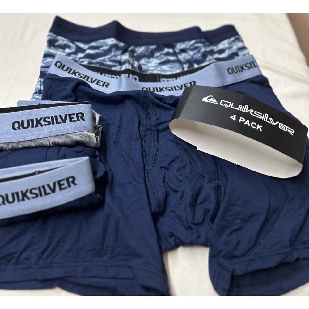 Quiksilver Men’s M Boxer Brief 4 Pack
